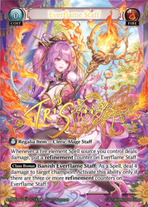 Everflame Staff - Foil