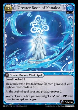 Greater Boon of Kanaloa - Non-Foil