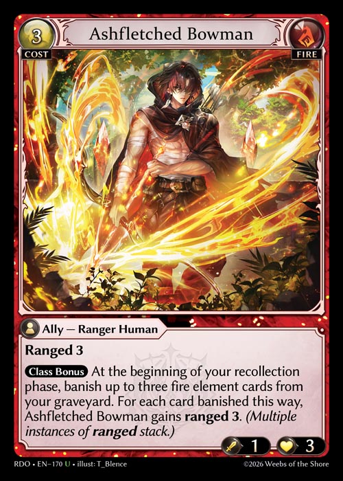 Ashfletched Bowman - Non-Foil