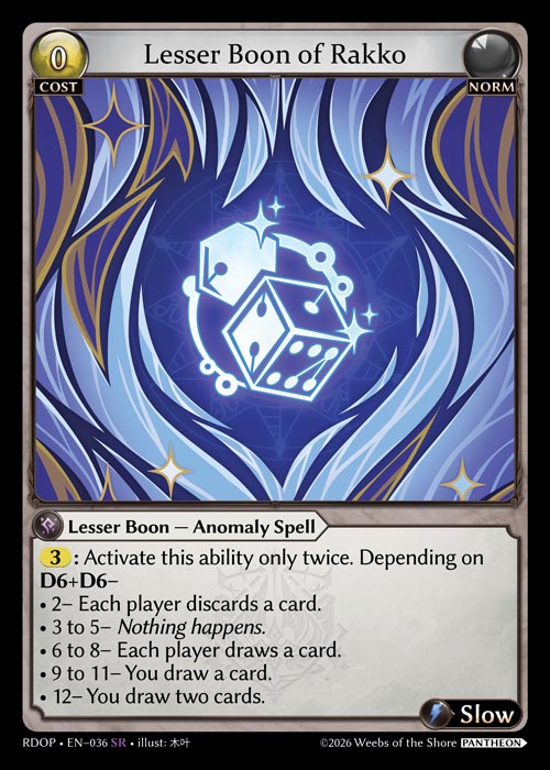 Lesser Boon of Rakko - Non-Foil