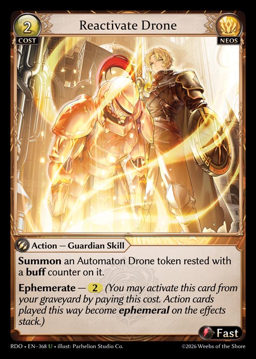 Reactivate Drone - Foil