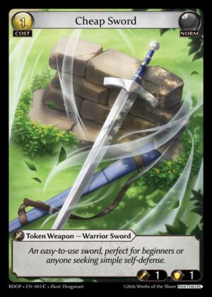 Cheap Sword - Non-Foil