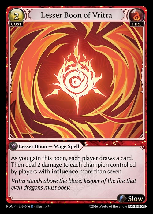 Lesser Boon of Vritra - Non-Foil
