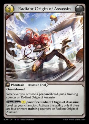 Radiant Origin of Assassin - Foil