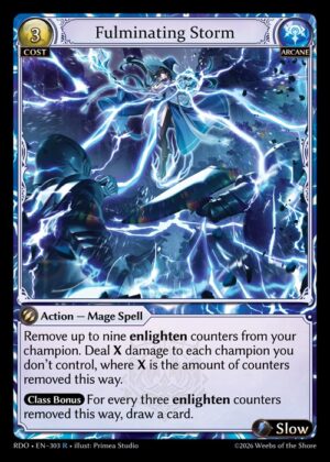 Fulminating Storm - Foil