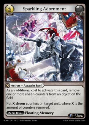 Sparkling Adornment - Curio Foil