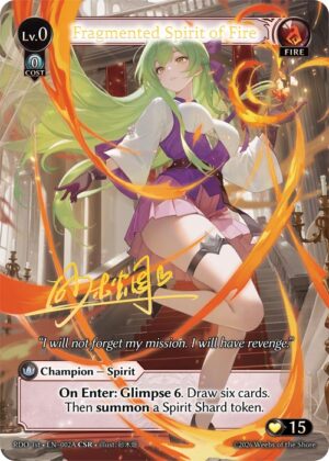 Fragmented Spirit of Fire - Foil