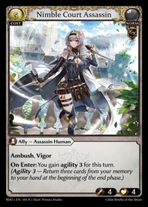 Nimble Court Assassin - Foil