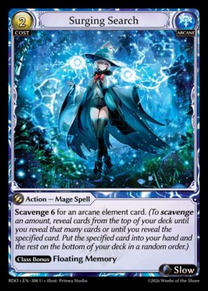 Surging Search - Curio Foil