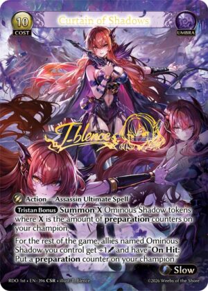 Curtain of Shadows - Foil
