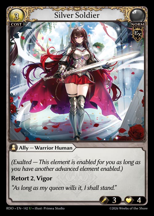 Silver Soldier - Foil